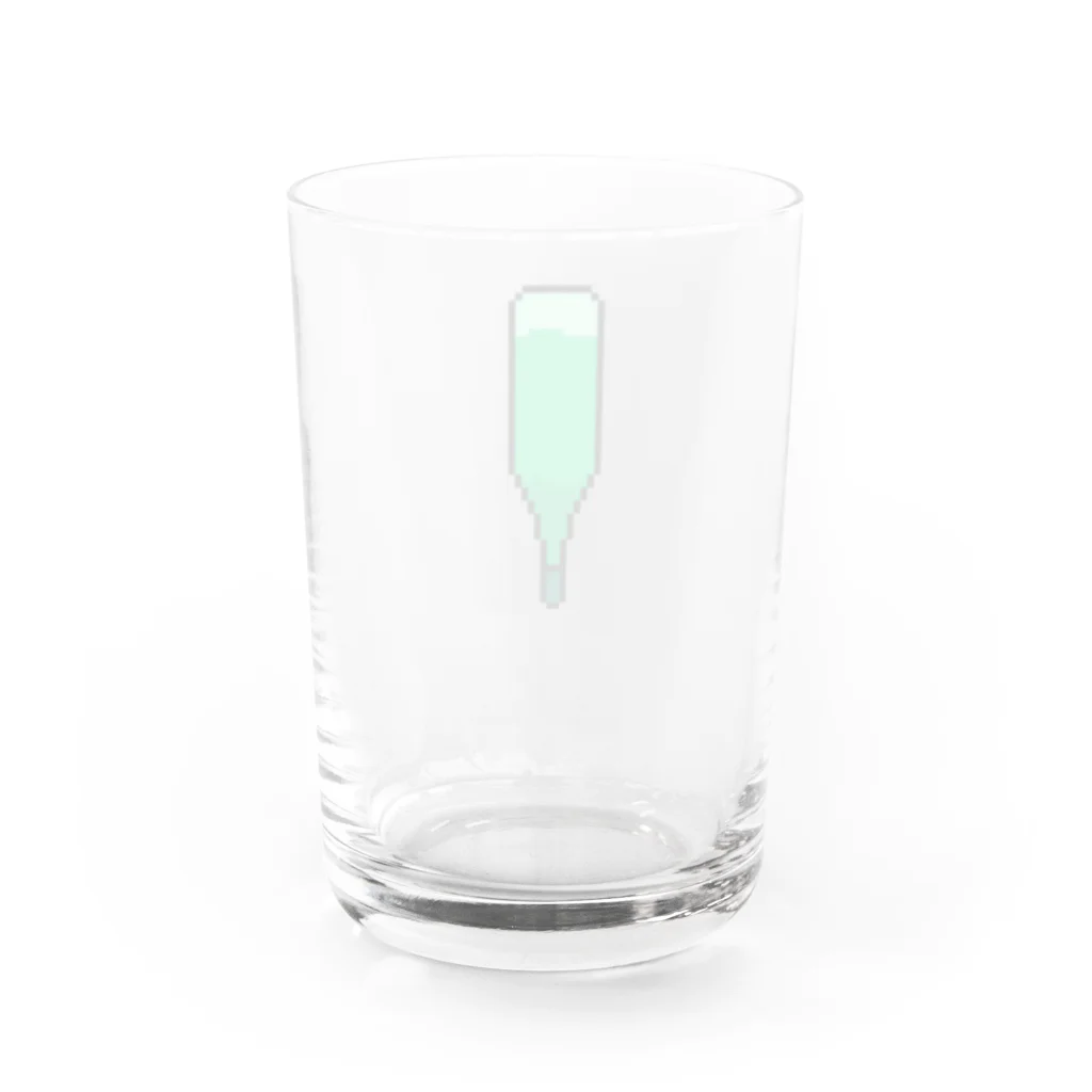 yuNN3の肥料アンプル　ドット絵 Water Glass :back