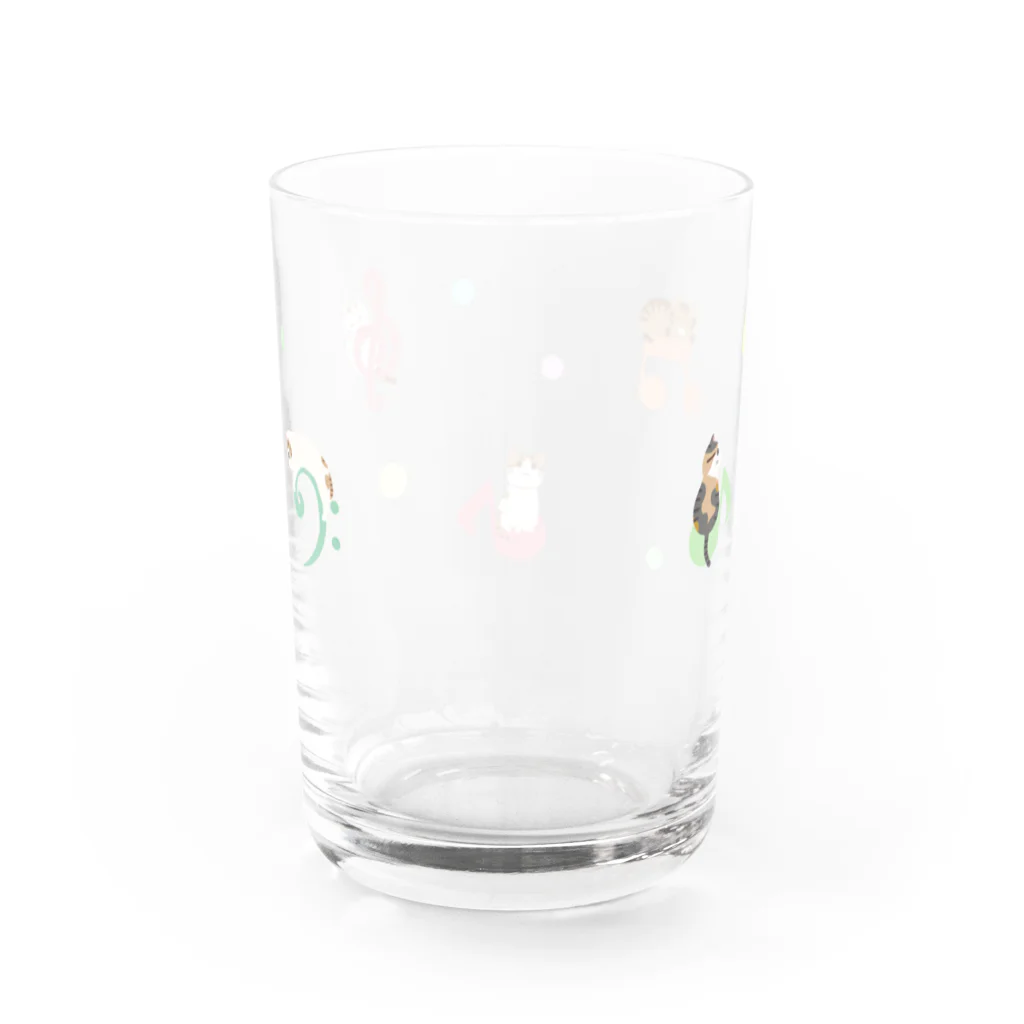 marincatのかりんの家族♪ Water Glass :back