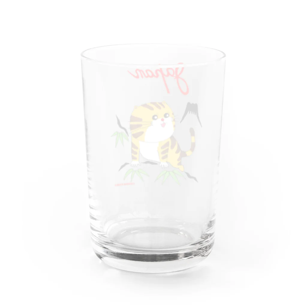 クサカイ商店のスカジャン風 どらちゃん  Water Glass :back