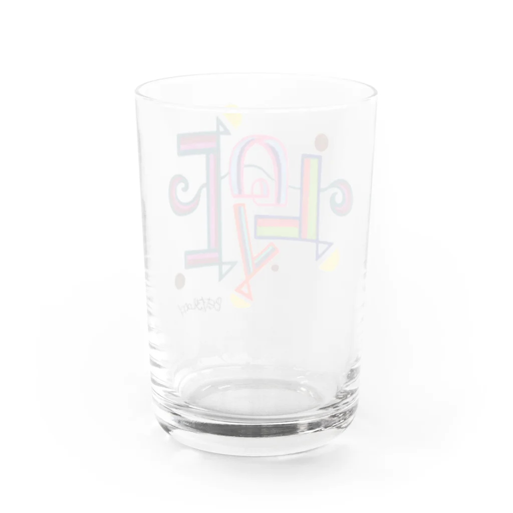 Berry Land storeのLOVE Water Glass :back