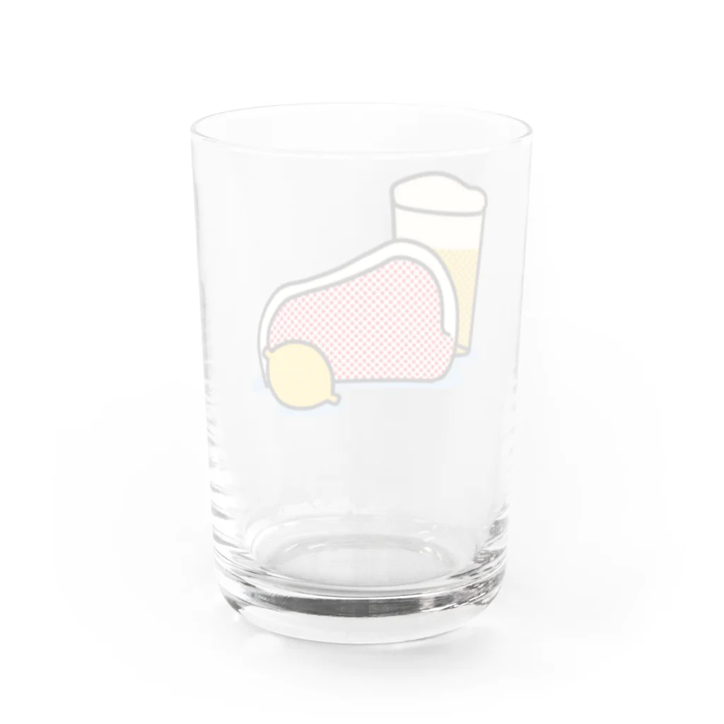 サタケ商店🐅🍛のBBQ set Water Glass :back