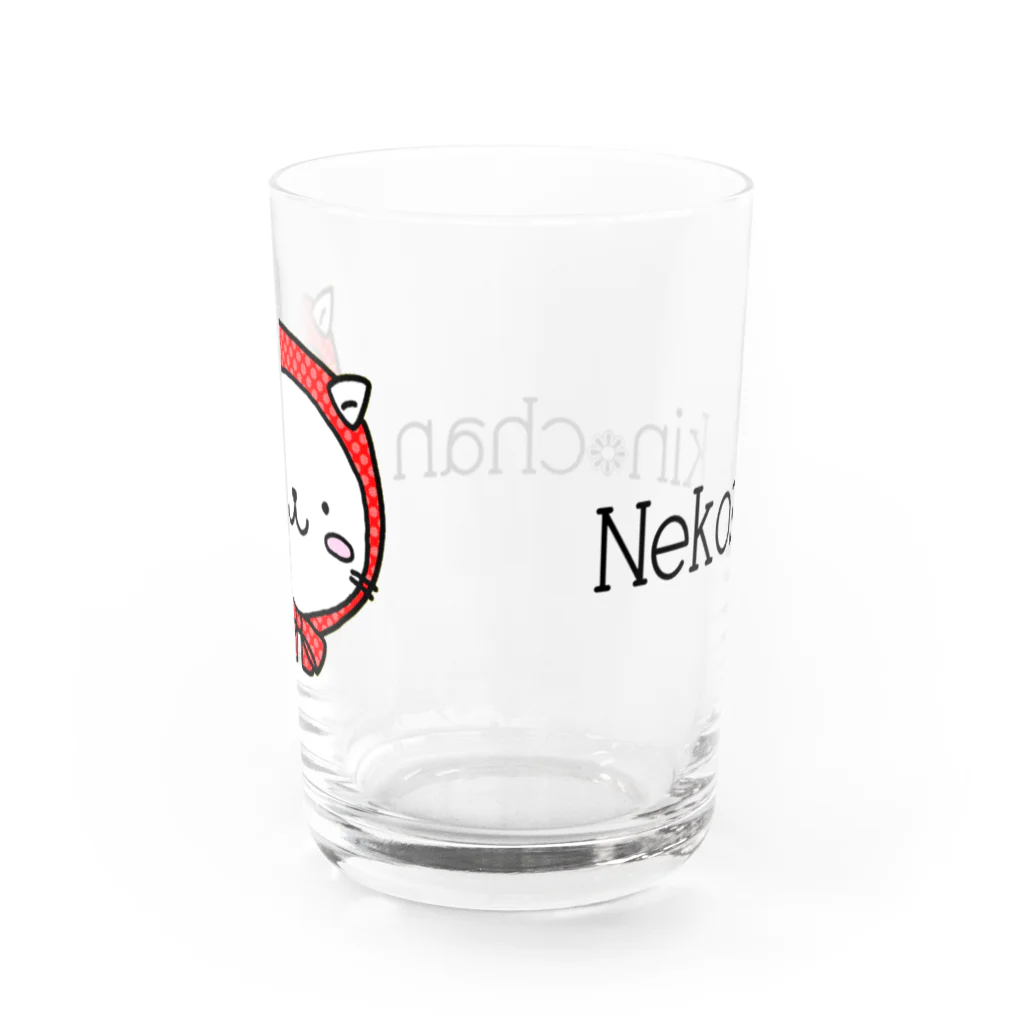 MIZUKICOCOのねこ頭巾ちゃんミニ Water Glass :back