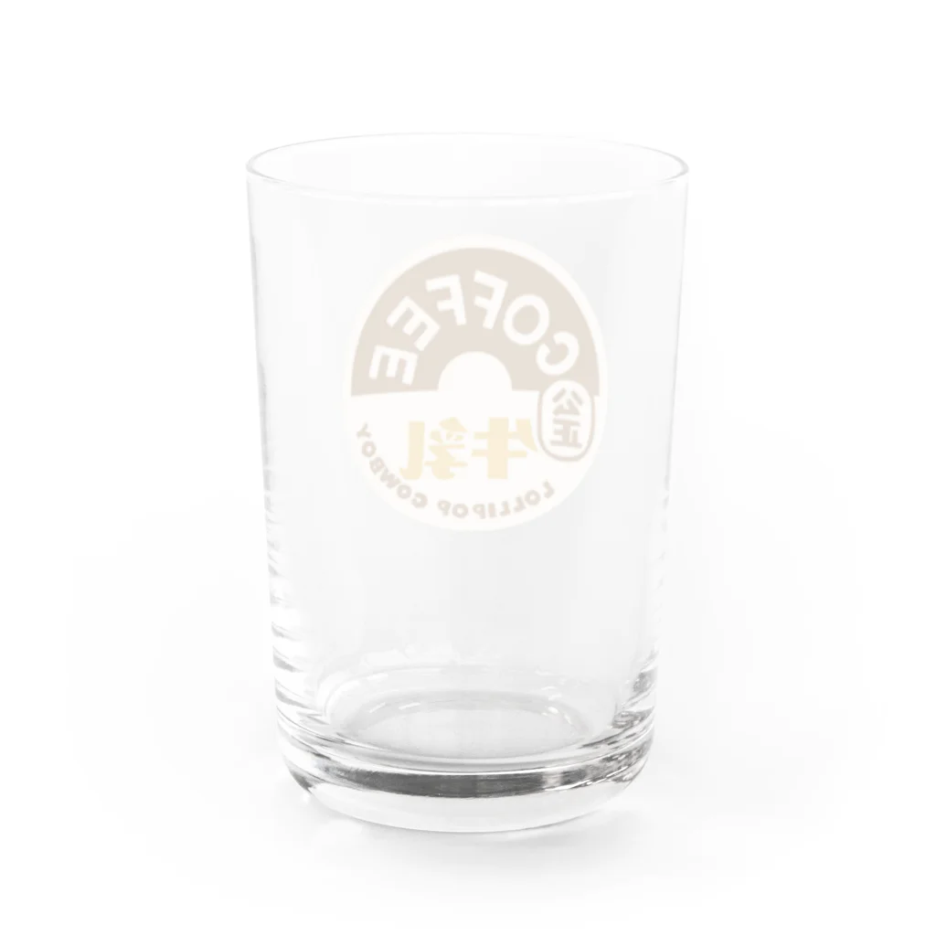 lollipop cowboyのコーヒー牛乳 Water Glass :back