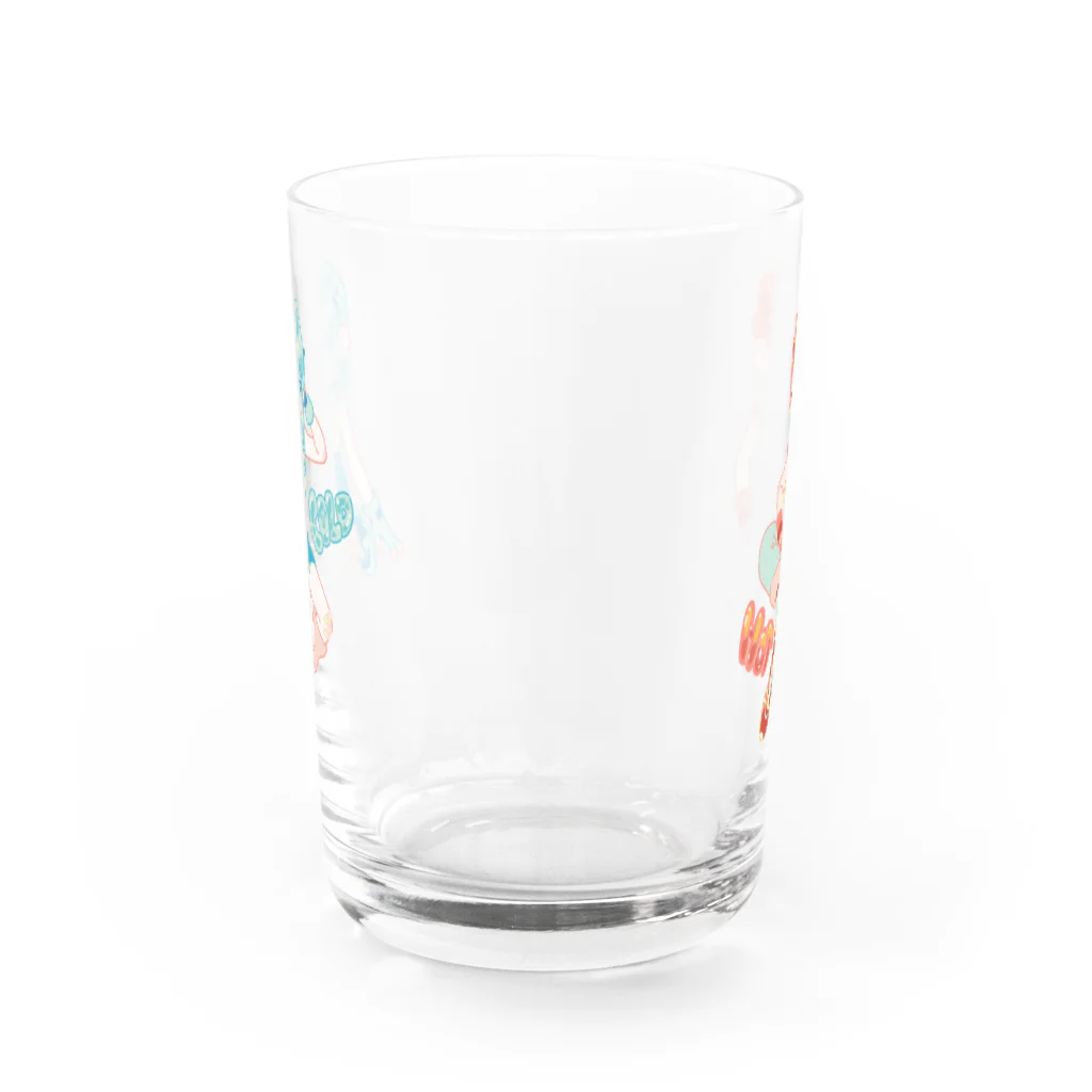 ヒロコのHOT & COLD Water Glass :back