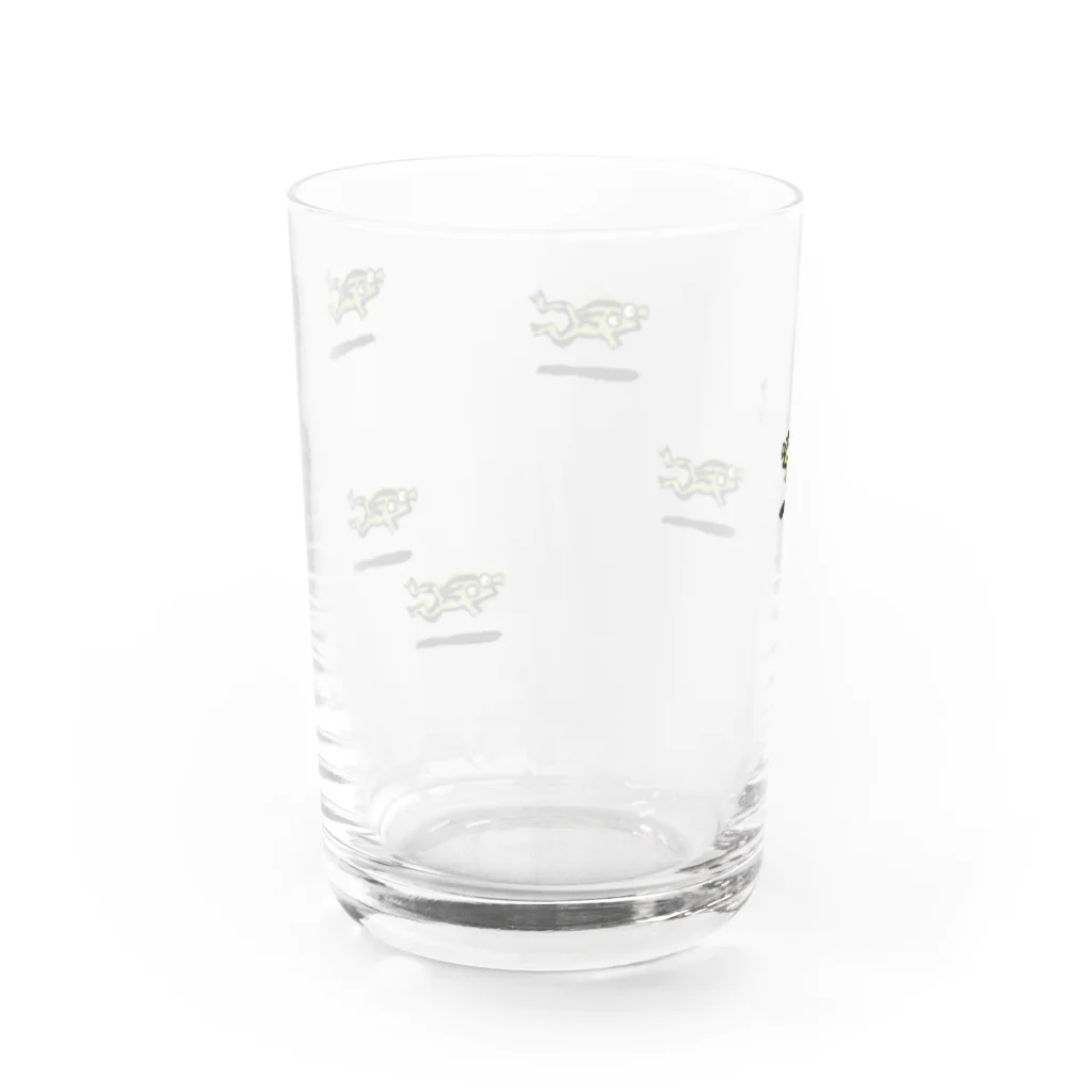 なまらやのかえるづくし Water Glass :back