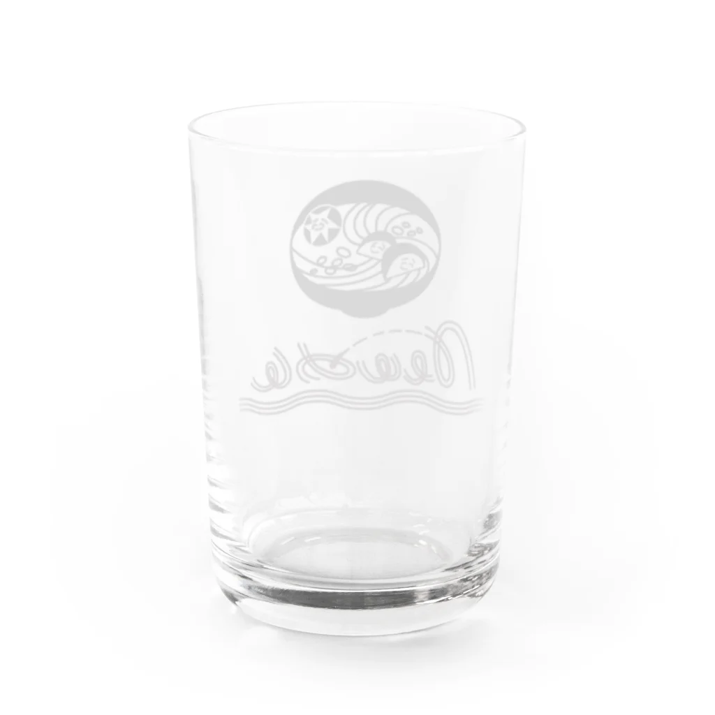 おいもだしのnewめんグラス Water Glass :back