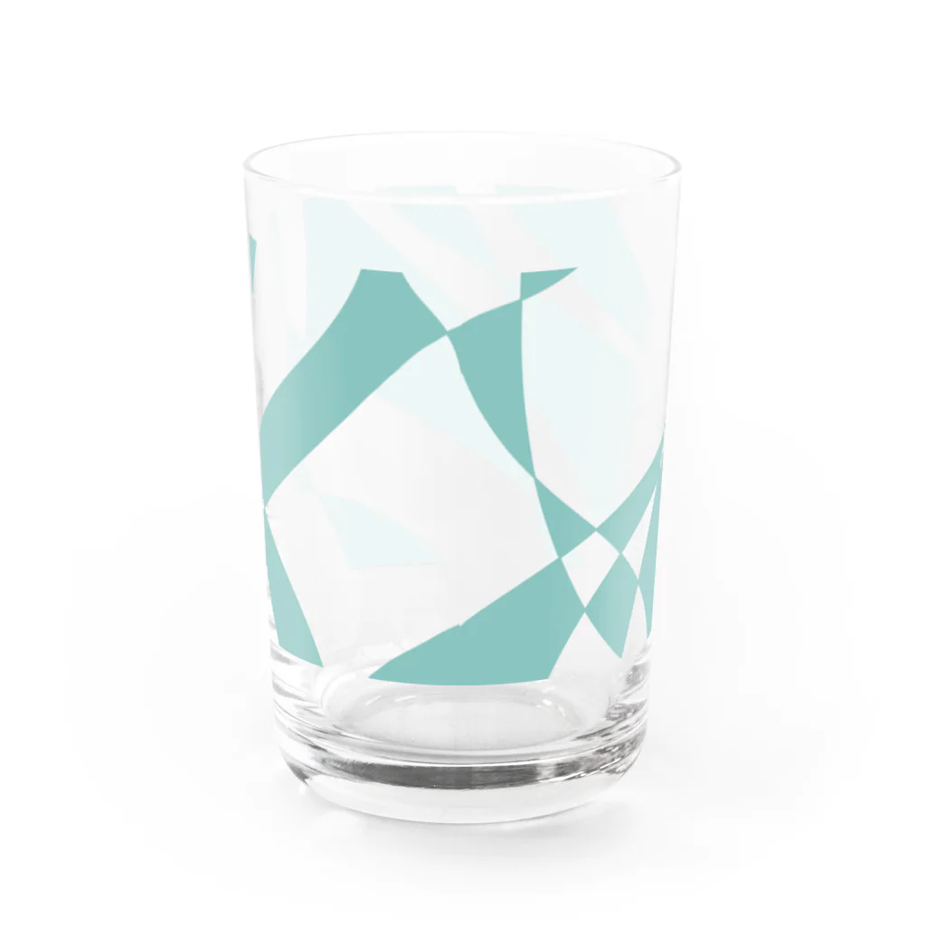 工房ミハルスのサザナミ Water Glass :back