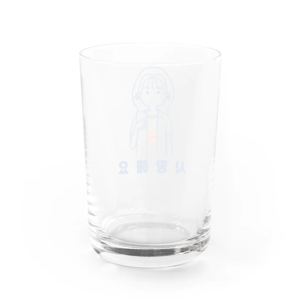 るり太の韓国女子の日常 Water Glass :back