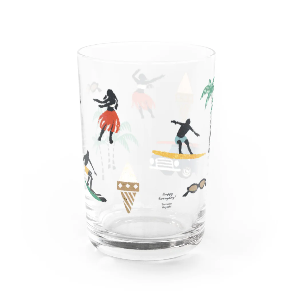 Tomoko HayashiのVacation #1 Water Glass :back