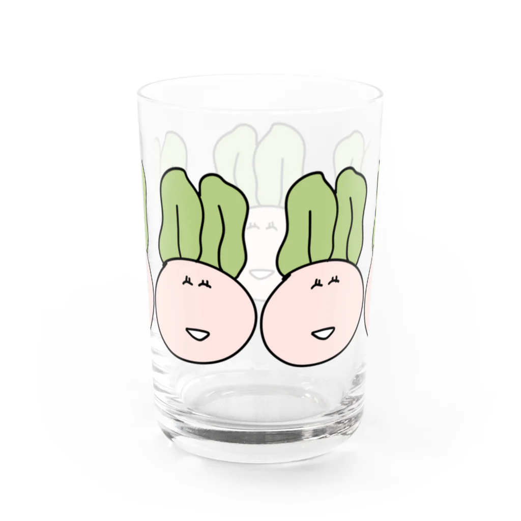 みそらのみみわかめスキマナシ Water Glass :back