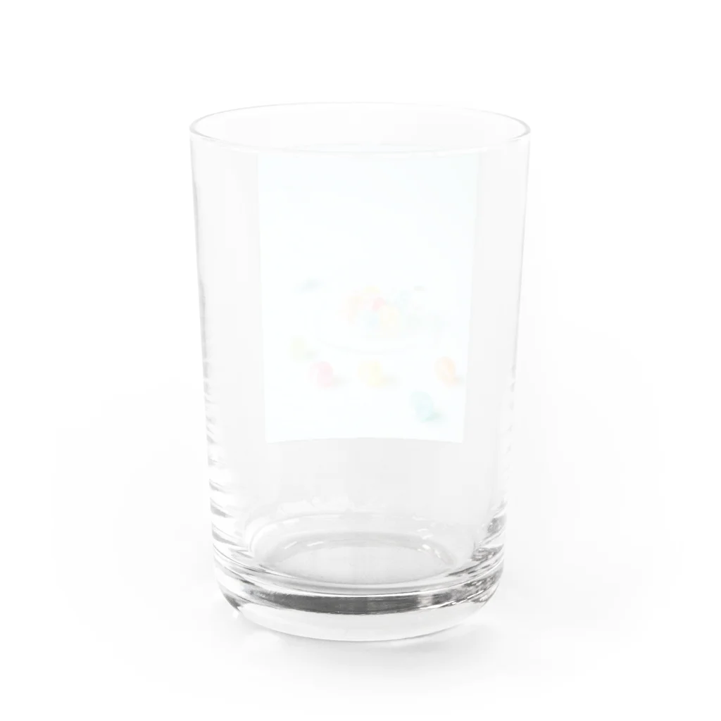 四季を楽しむの透き通る夏 Water Glass :back