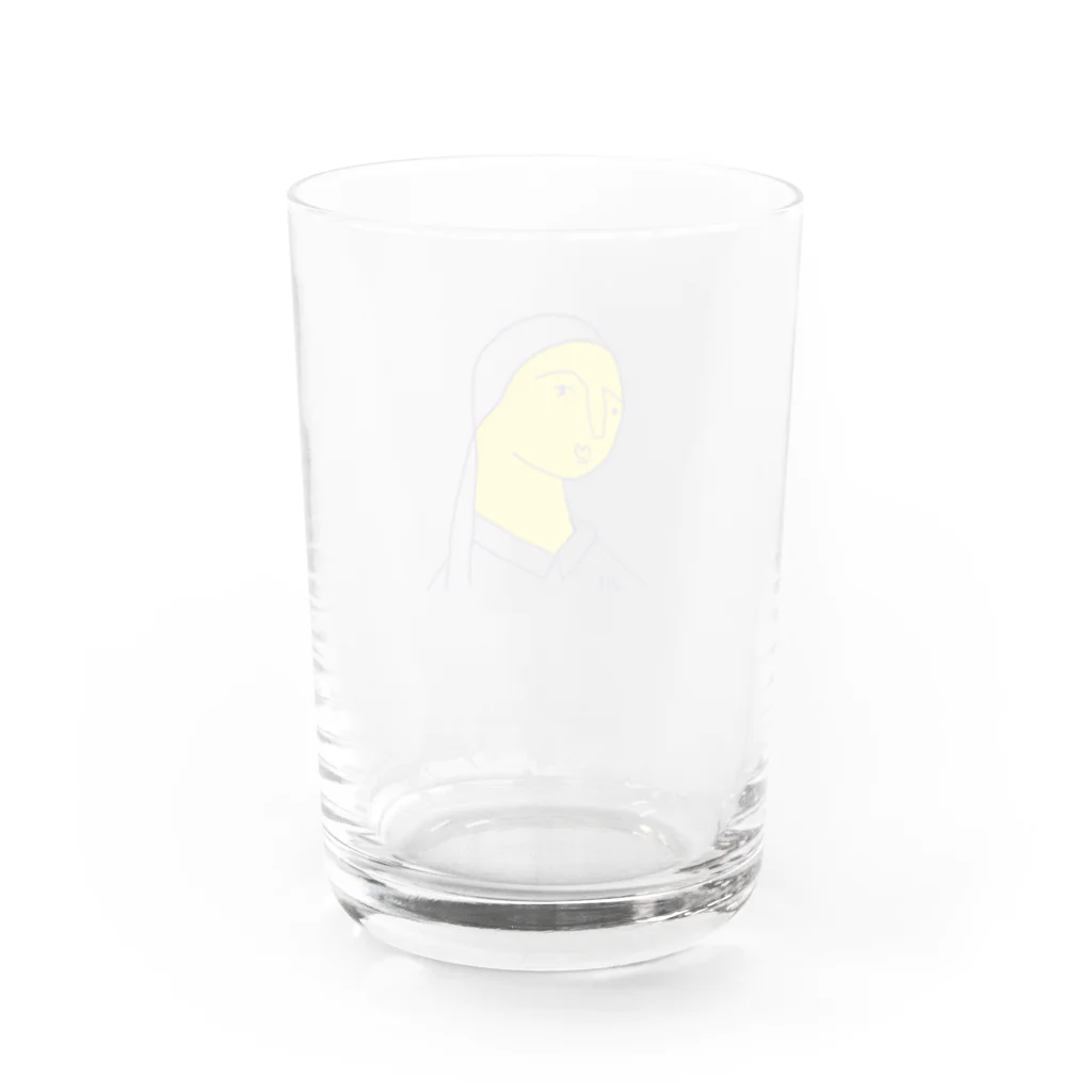035のwho is she?／2 Water Glass :back