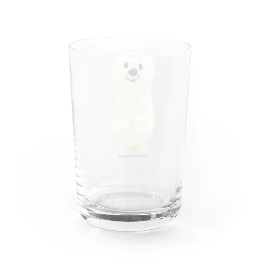 JUNK FOOD OPERAのあざらし？さん Water Glass :back