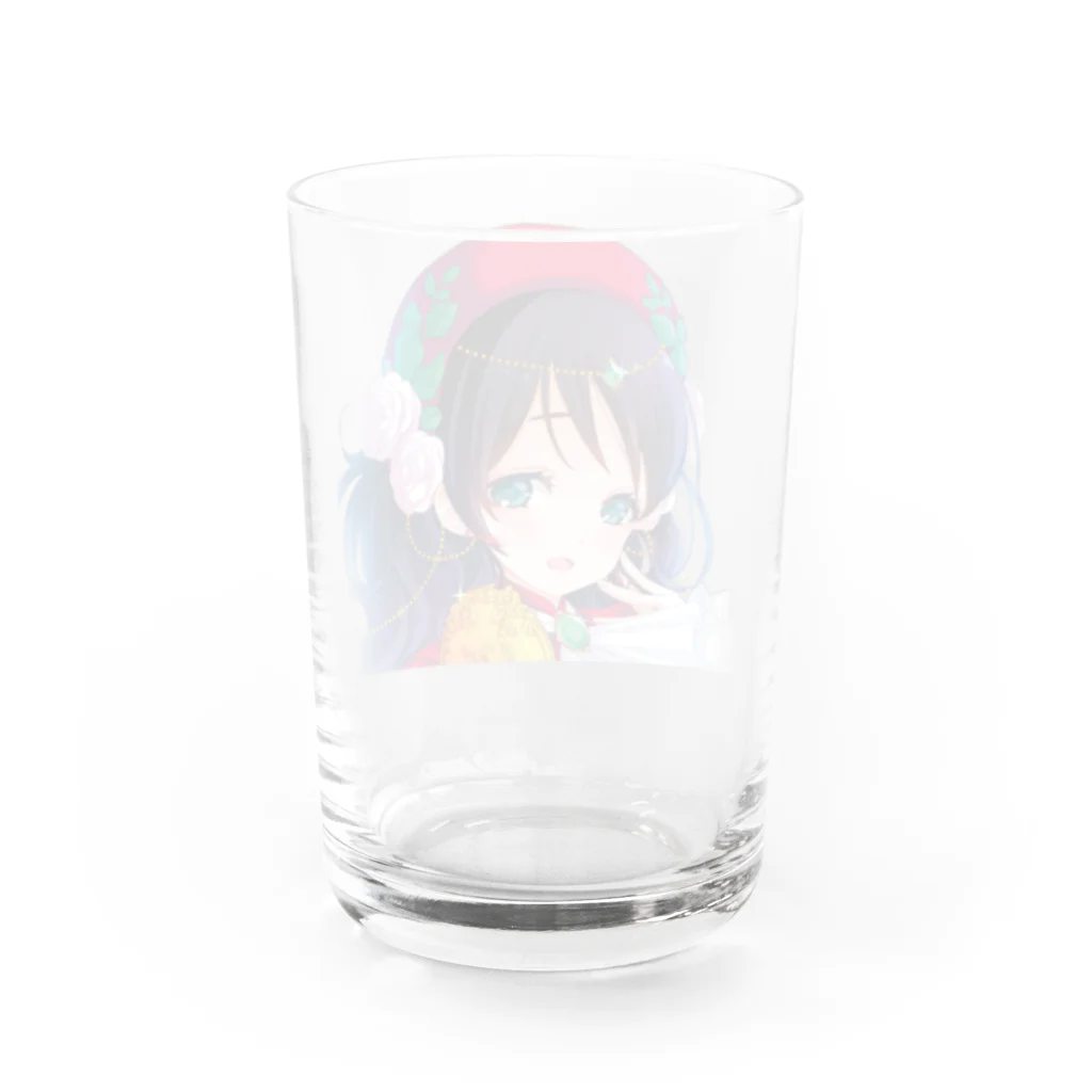 ponyoriのラウラおじさんのかわいいグラス Water Glass :back