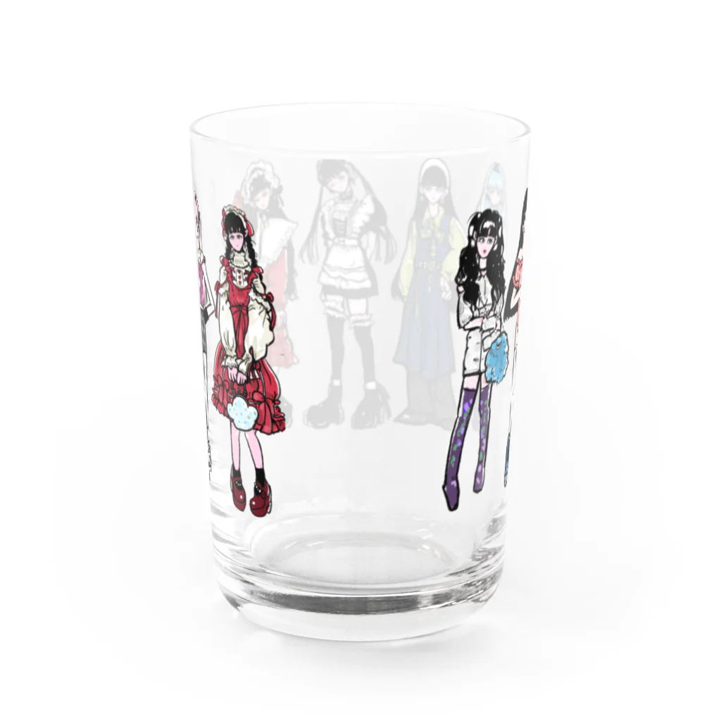 あかりのGALS Water Glass :back