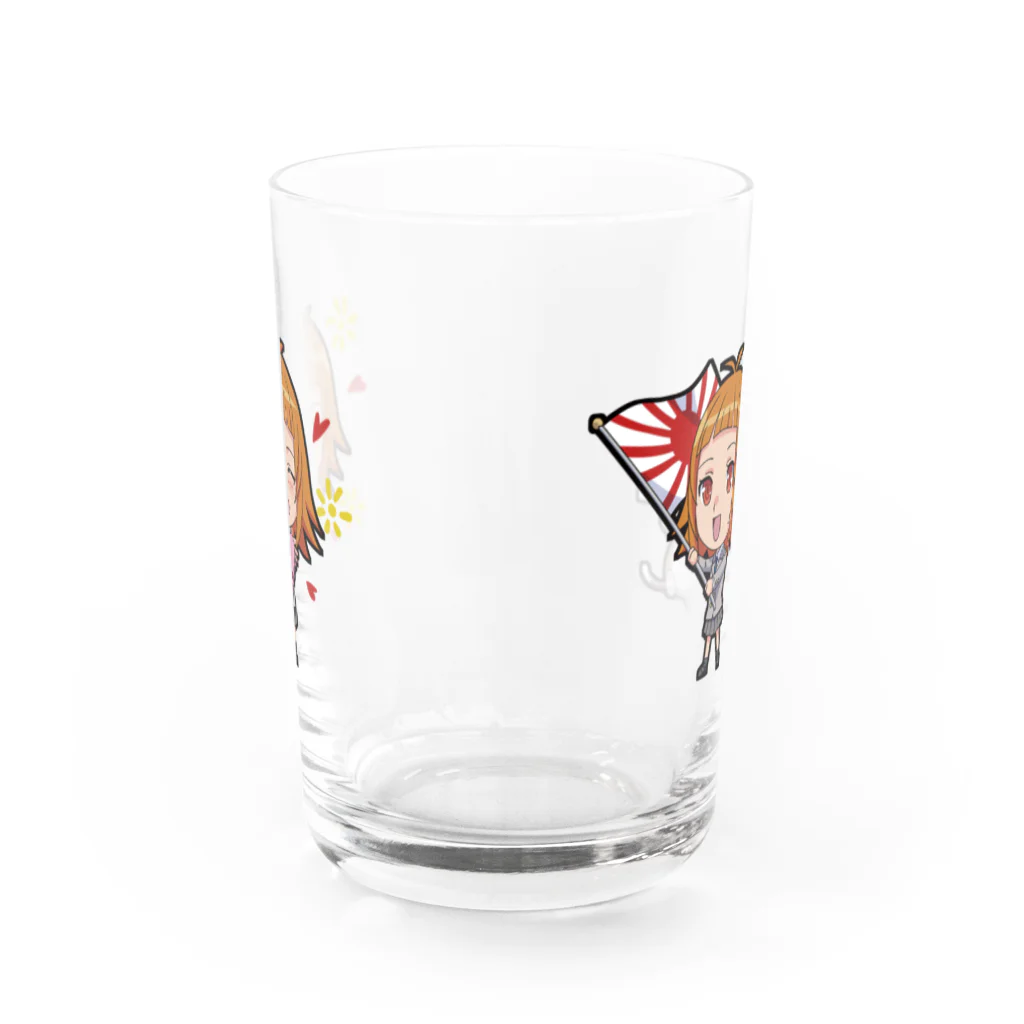 kokoro3000の心グラス Water Glass :back