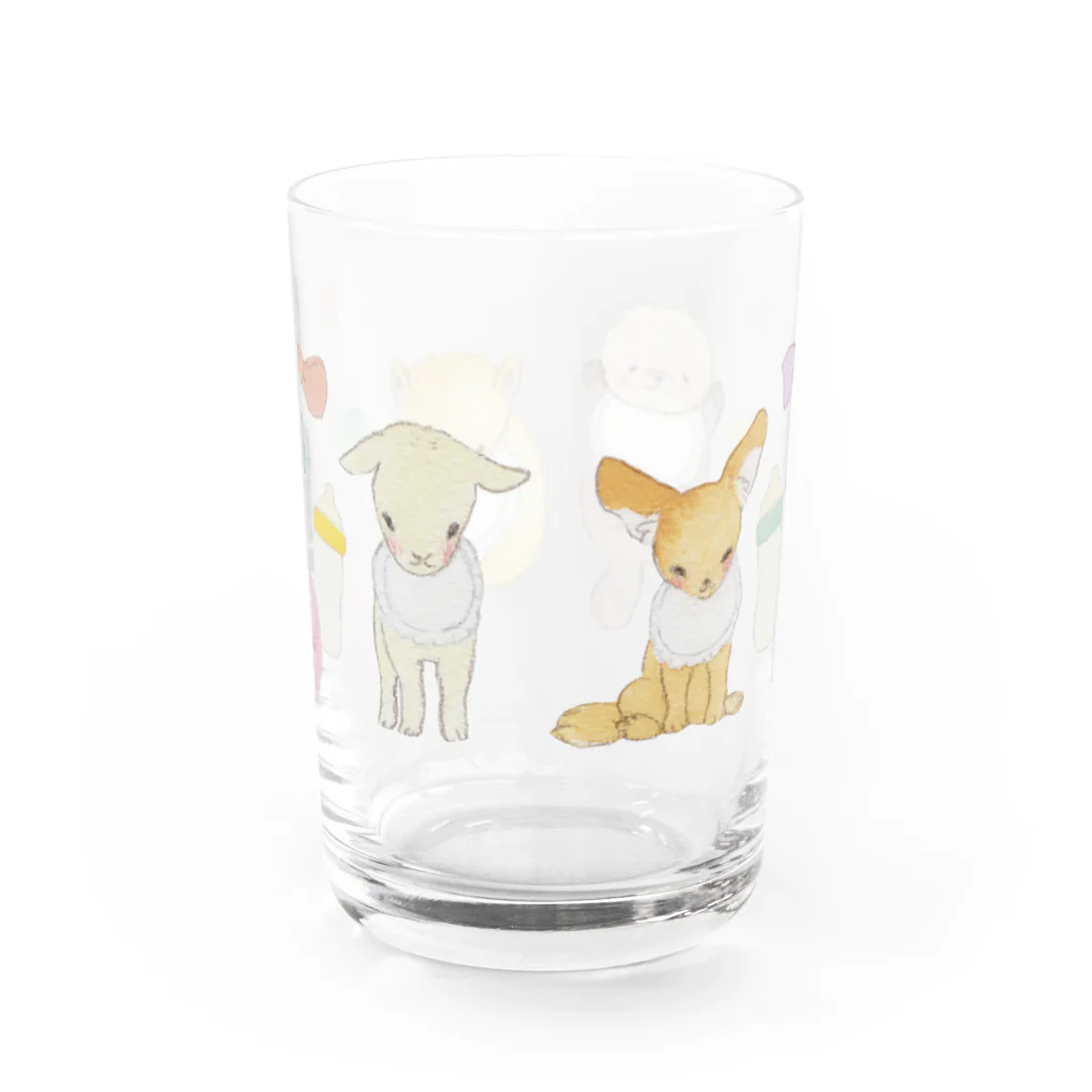 アラヤ こころのパーフェクトジーニアスベイビーズ　グラス Water Glass :back