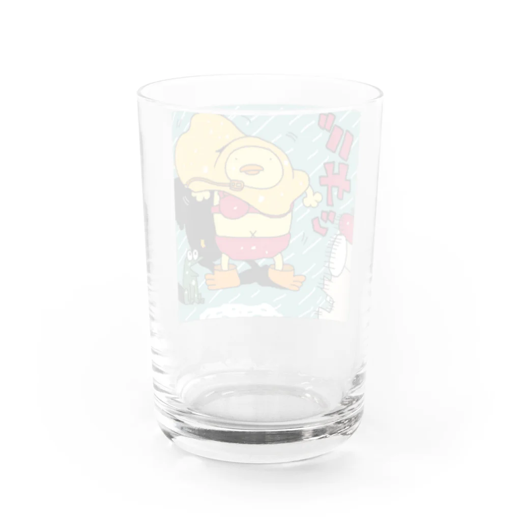 ぴょろりんちょ🐤の秘めたるぴよ Water Glass :back