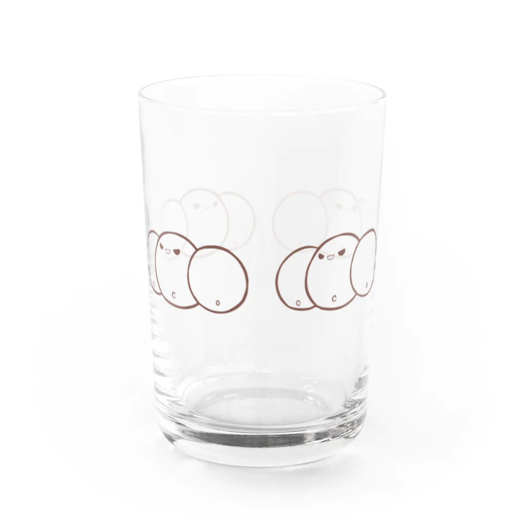 創作工房muccoのCO2がいっぱい-グラス＆タンブラー- Water Glass :back