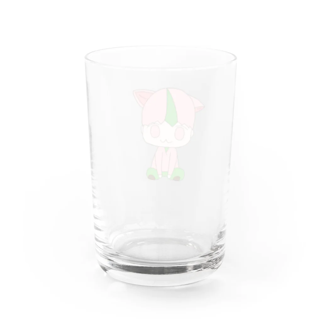 mochi ねこのmochi ねこ Water Glass :back