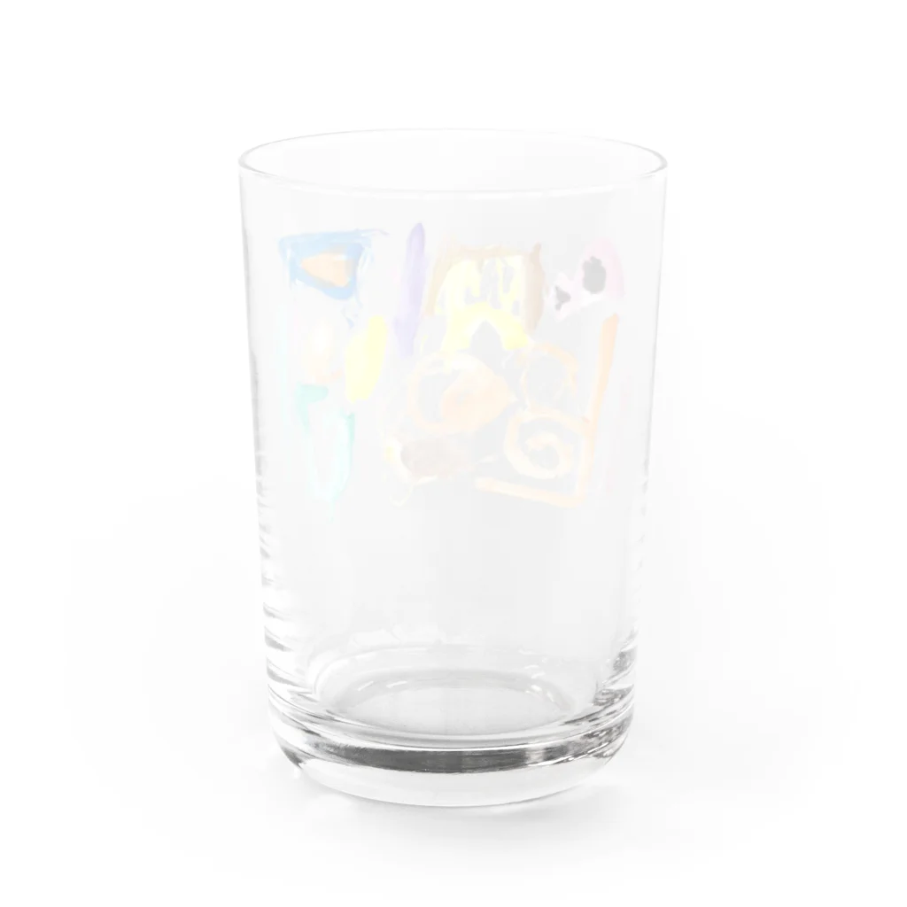 キブンシダイのうさぎのいえ Water Glass :back