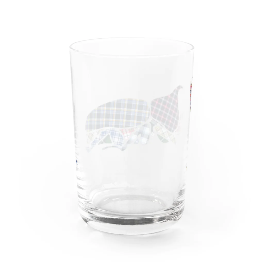 flatcoatedretrieverのbeetle Water Glass :back