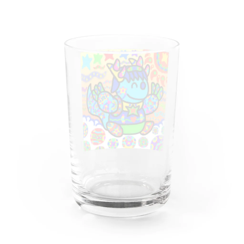 どりほぷの青龍 Water Glass :back