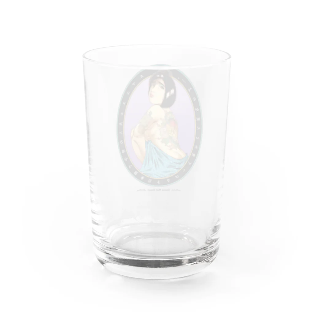 スナックアーバンのスナック舞はぁと・オリジナルグッズ Water Glass :back