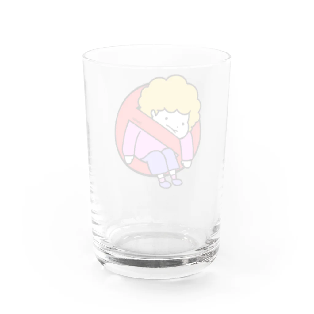 原ストマックのボーイミーツストップ Water Glass :back