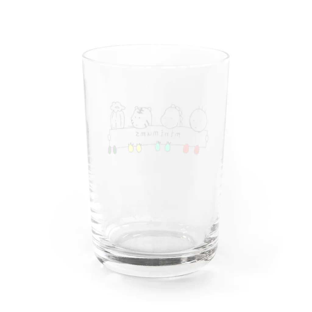 CareFreeのminimums Water Glass :back