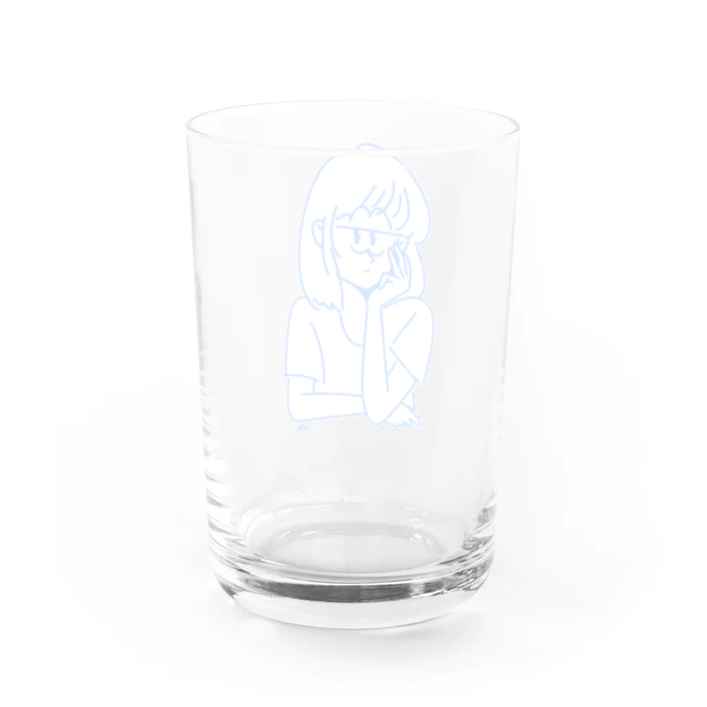 マチダタケルのSUZURIのお店のhmmm Water Glass :back