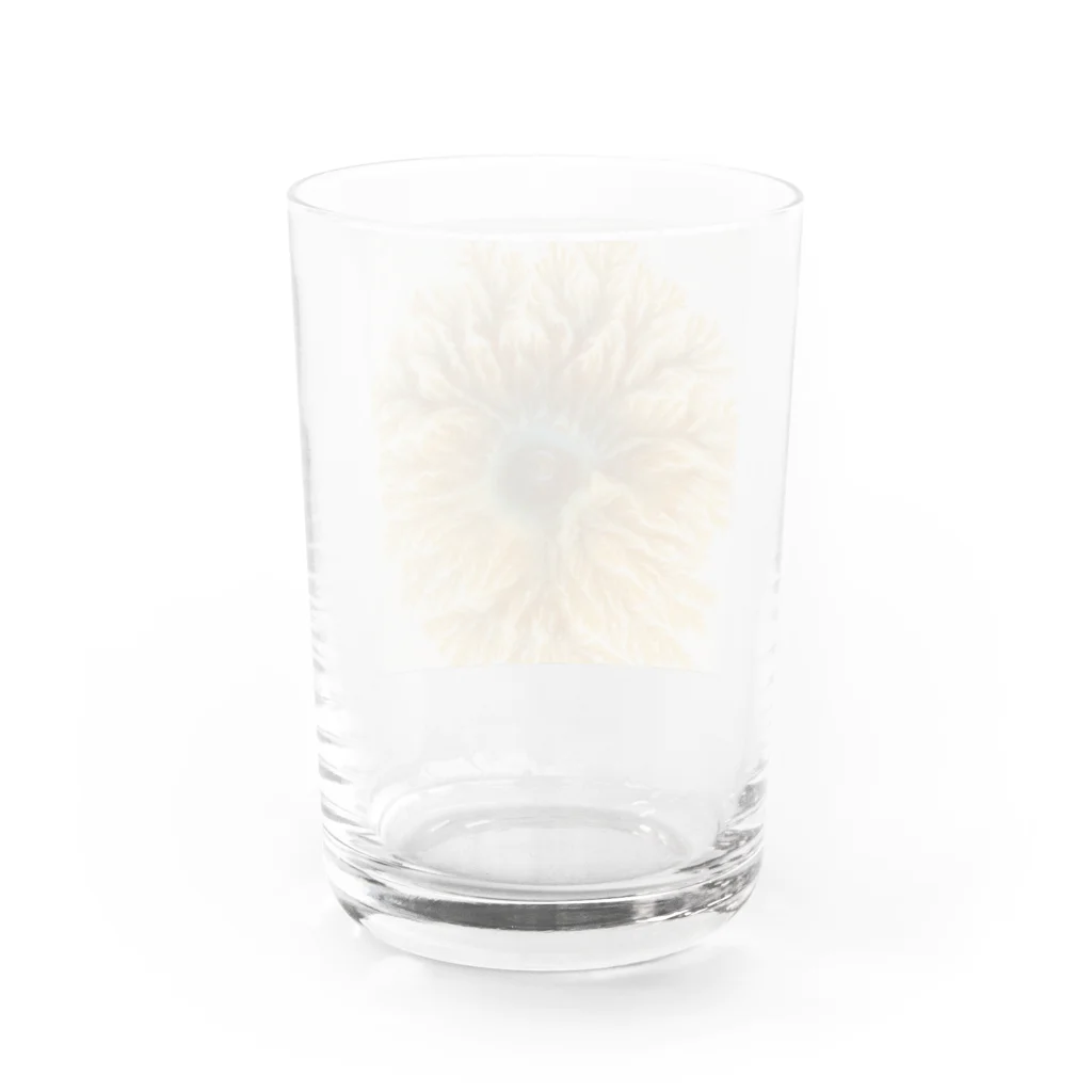 龍眼ミタマスアートの龍球フラクタル Water Glass :back