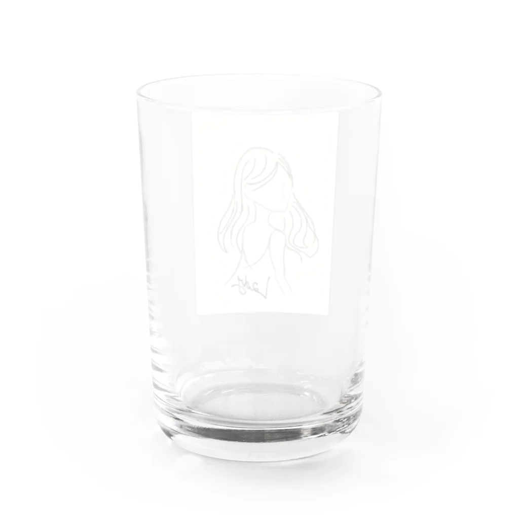 Ladybirdのgirl.2 Water Glass :back