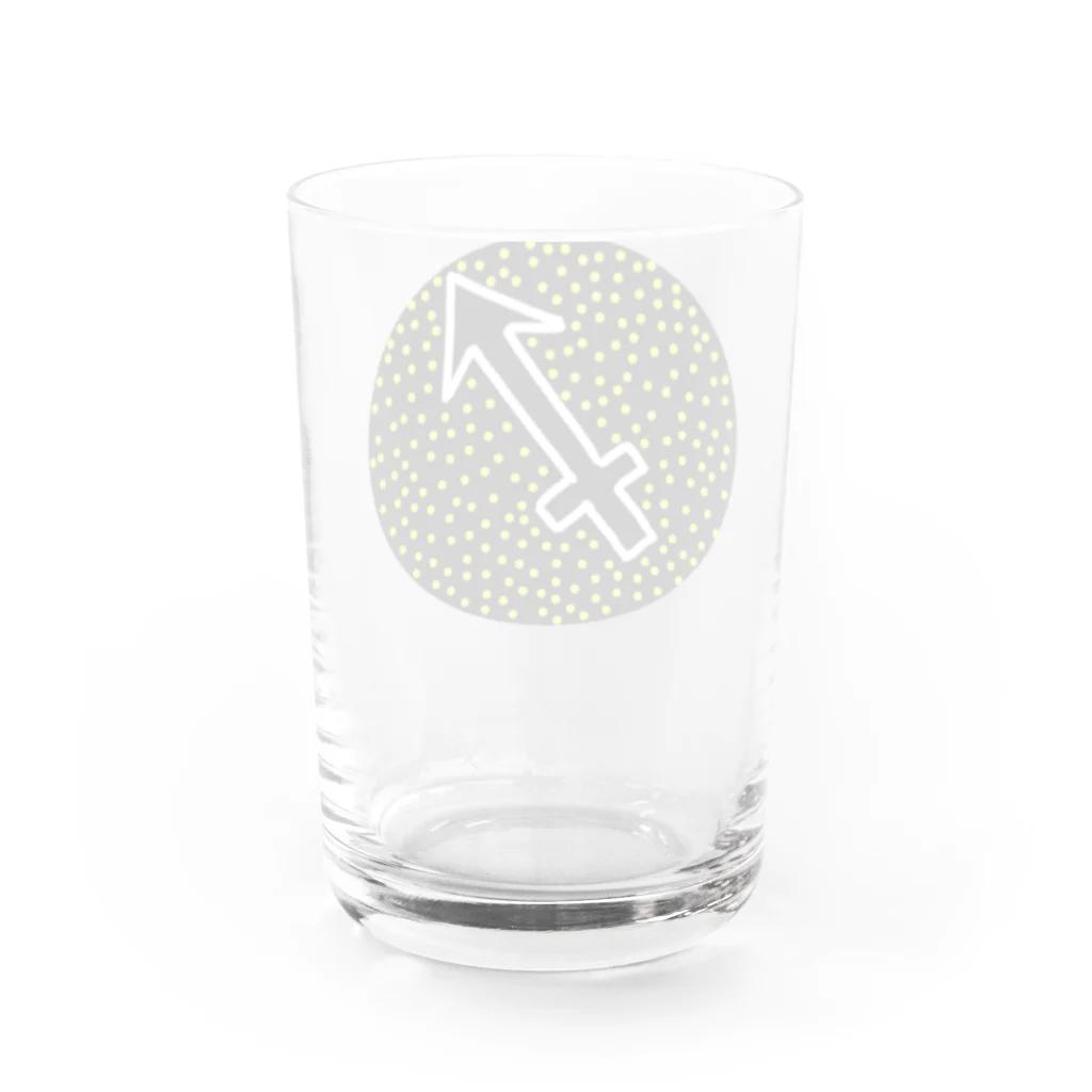 それいゆの星座シリーズ（射手座） Water Glass :back