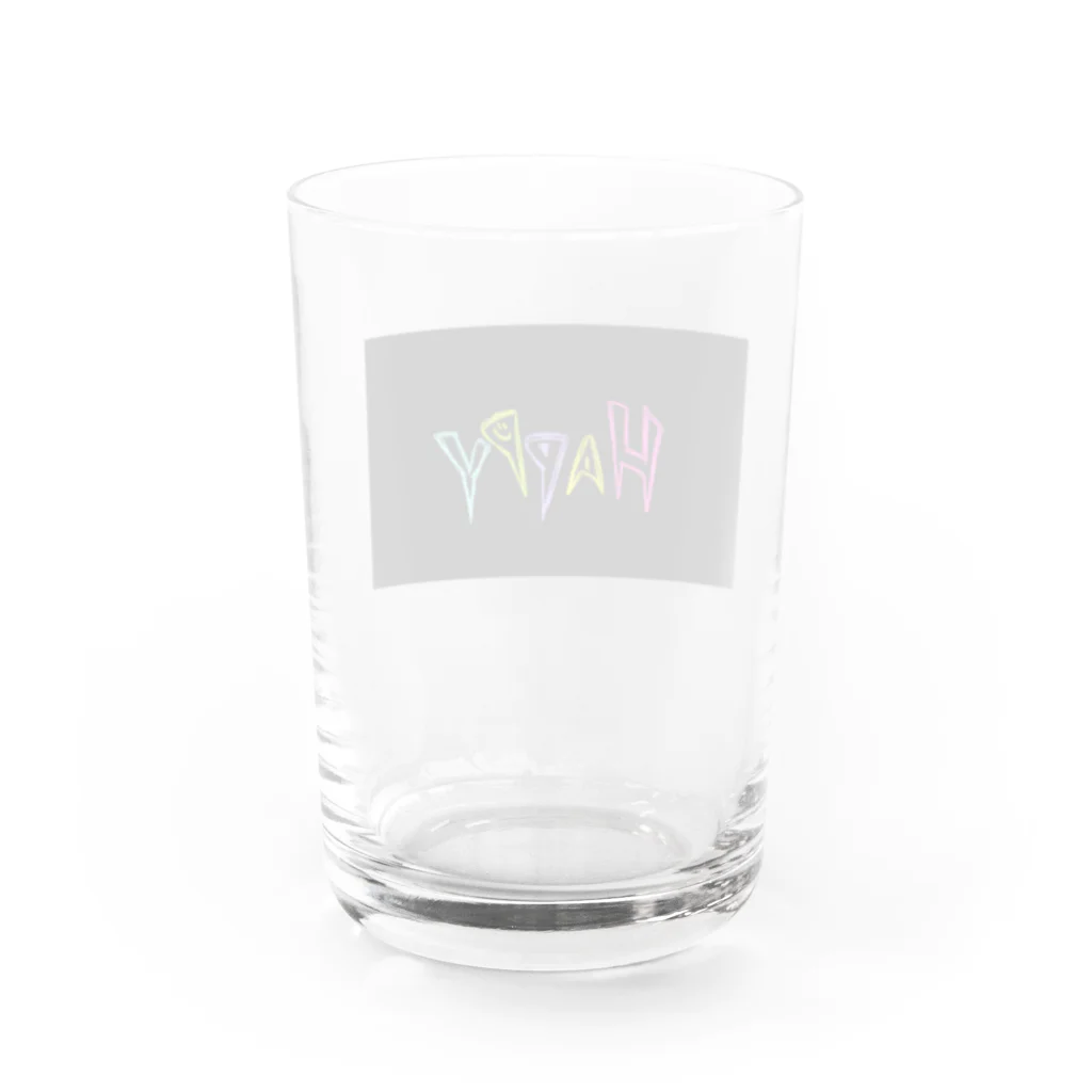 はちよんごのHAPPY Water Glass :back