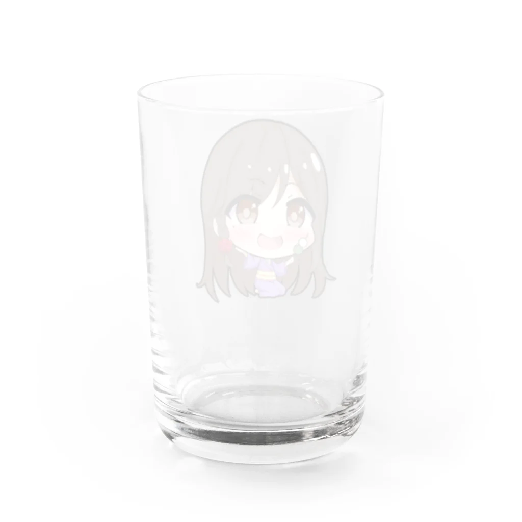 涙uRUiii(うるい)のうるちゃん バージョン① Water Glass :back