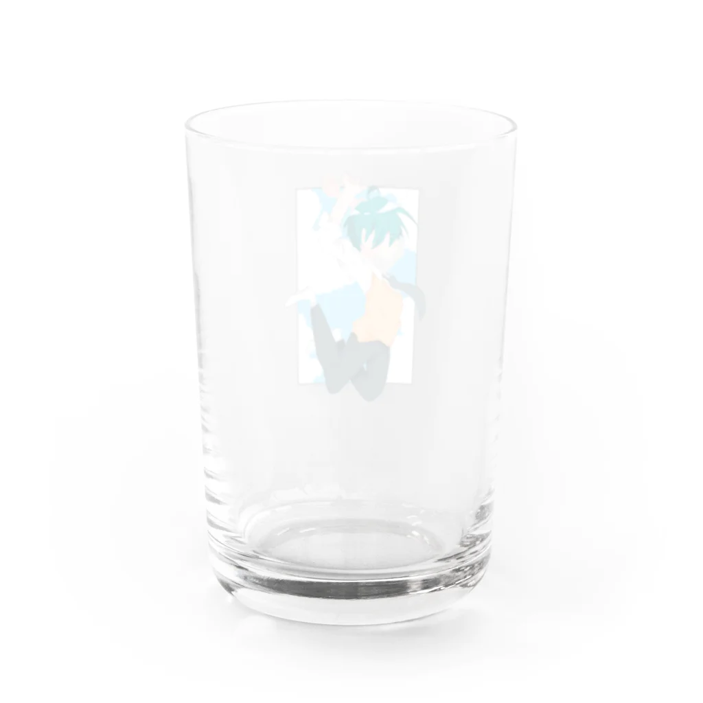 れん@れんれんれんたろすの青空へジャンプ！ Water Glass :back