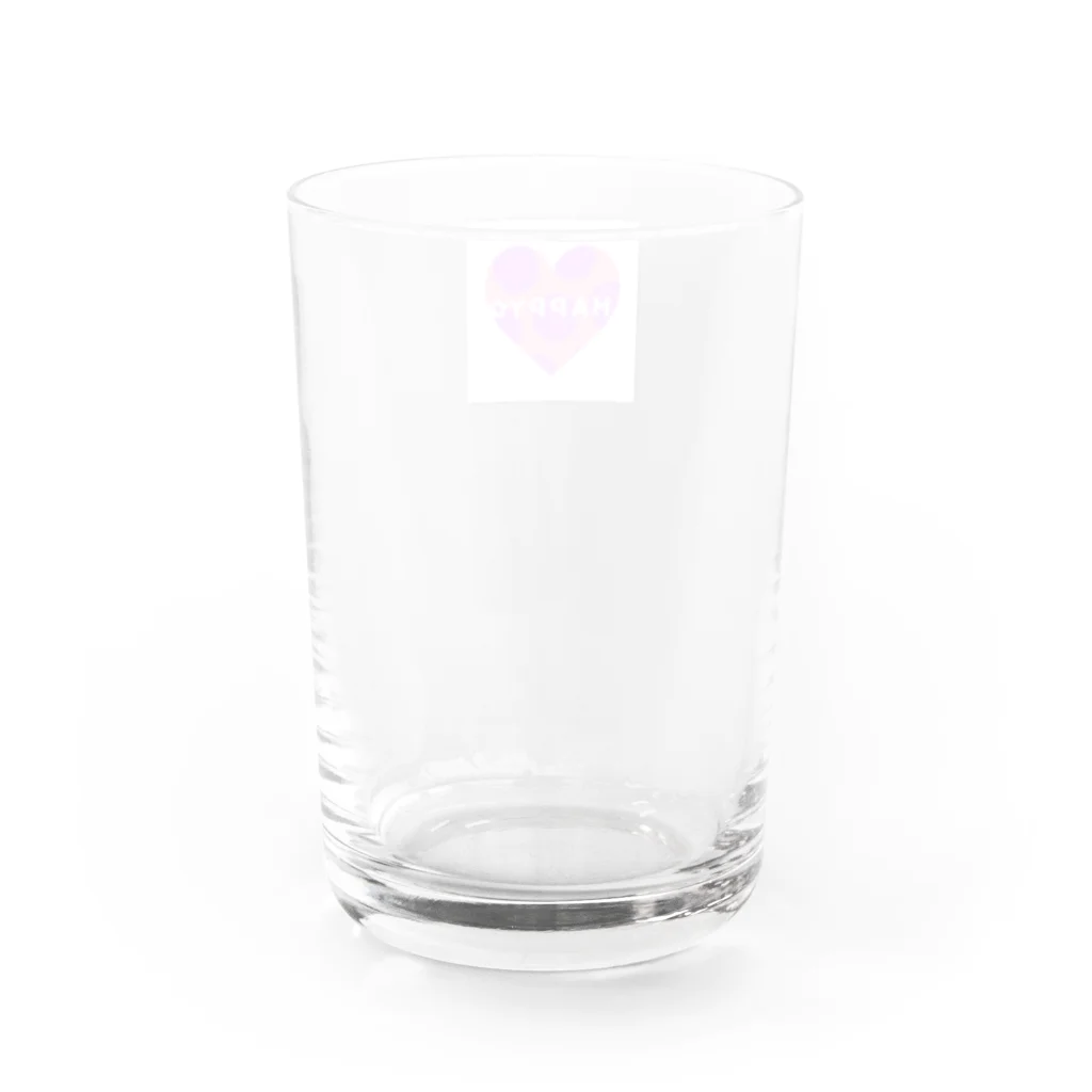 MY SWEETのHAPPYドットハート❤︎ Water Glass :back