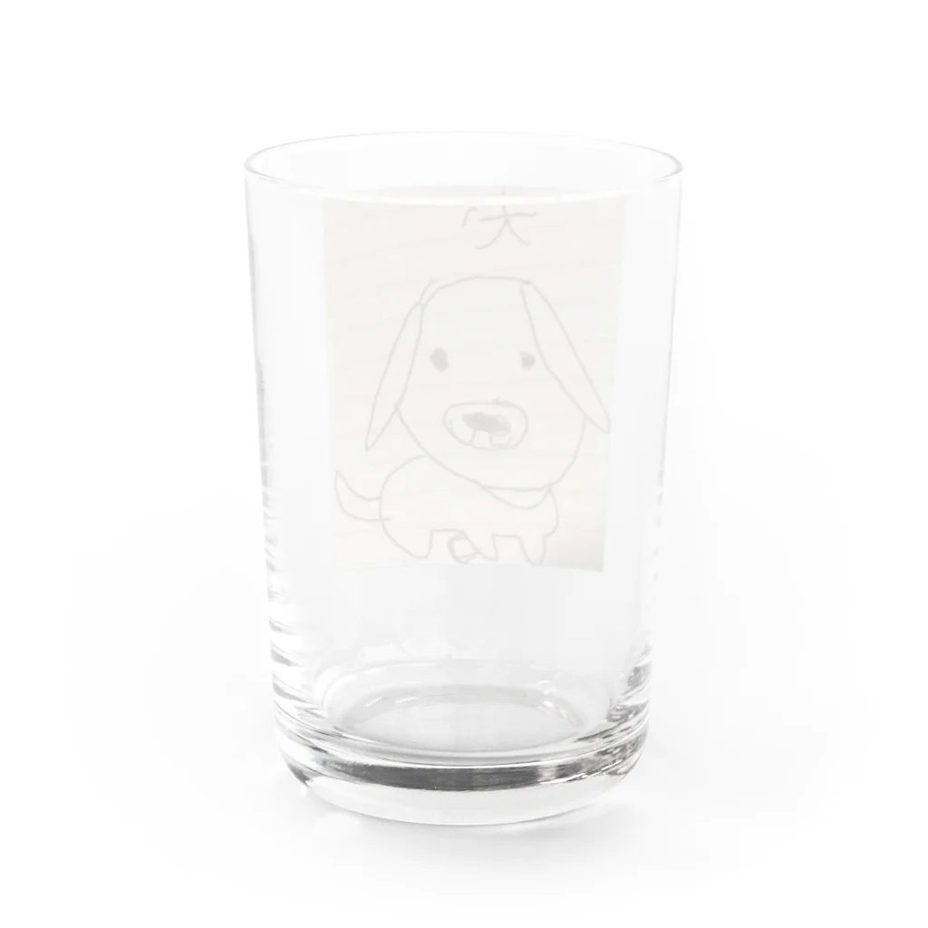龍正 の自分の画伯 Water Glass :back