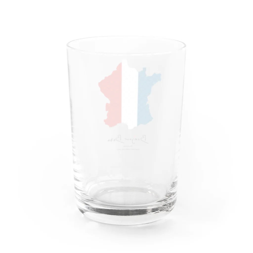 Bonjour BebeのCarte d'amitié 「Bonjour Bebe」 Water Glass :back