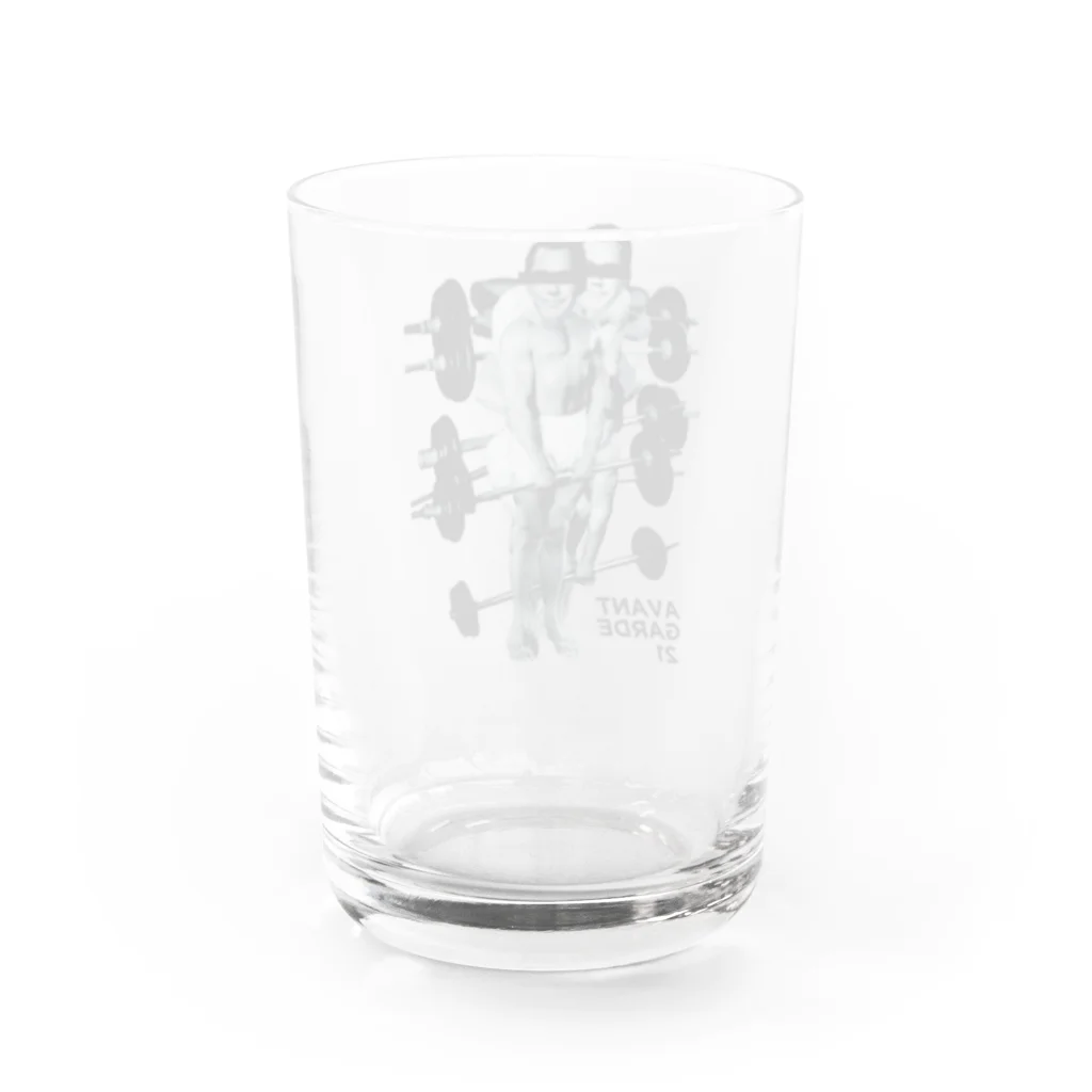 アヴァンギャルド21のボディービル21 Water Glass :back