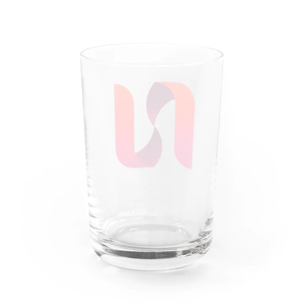 お店屋さんのN Water Glass :back