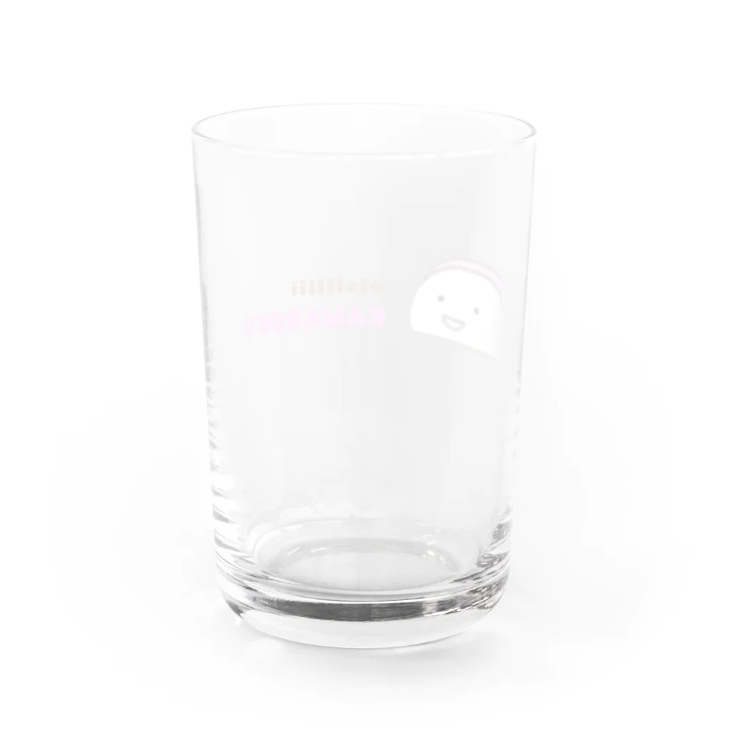 わらびやの　おいしいかまぼこ Water Glass :back