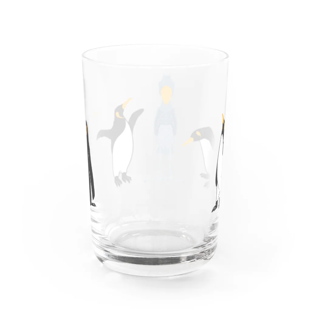 ラルゴのペンギン「誰だお前」 グラス反対面