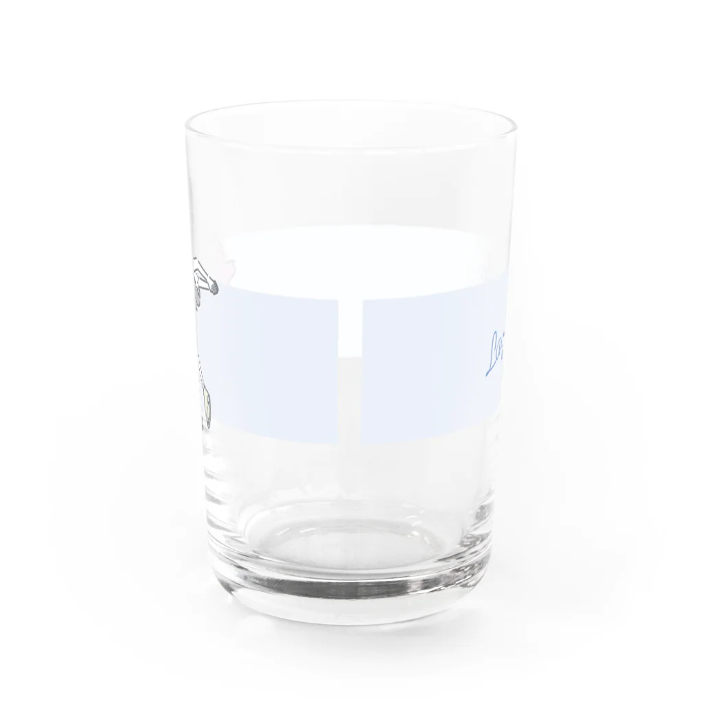 rd-T（フィギュアスケートデザイングッズ）のLayback Spin Water Glass :back