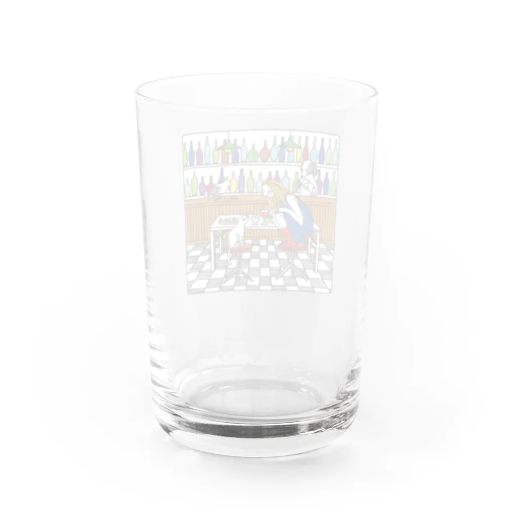 マイマイタケの猫と酒場とその仲間 Water Glass :back