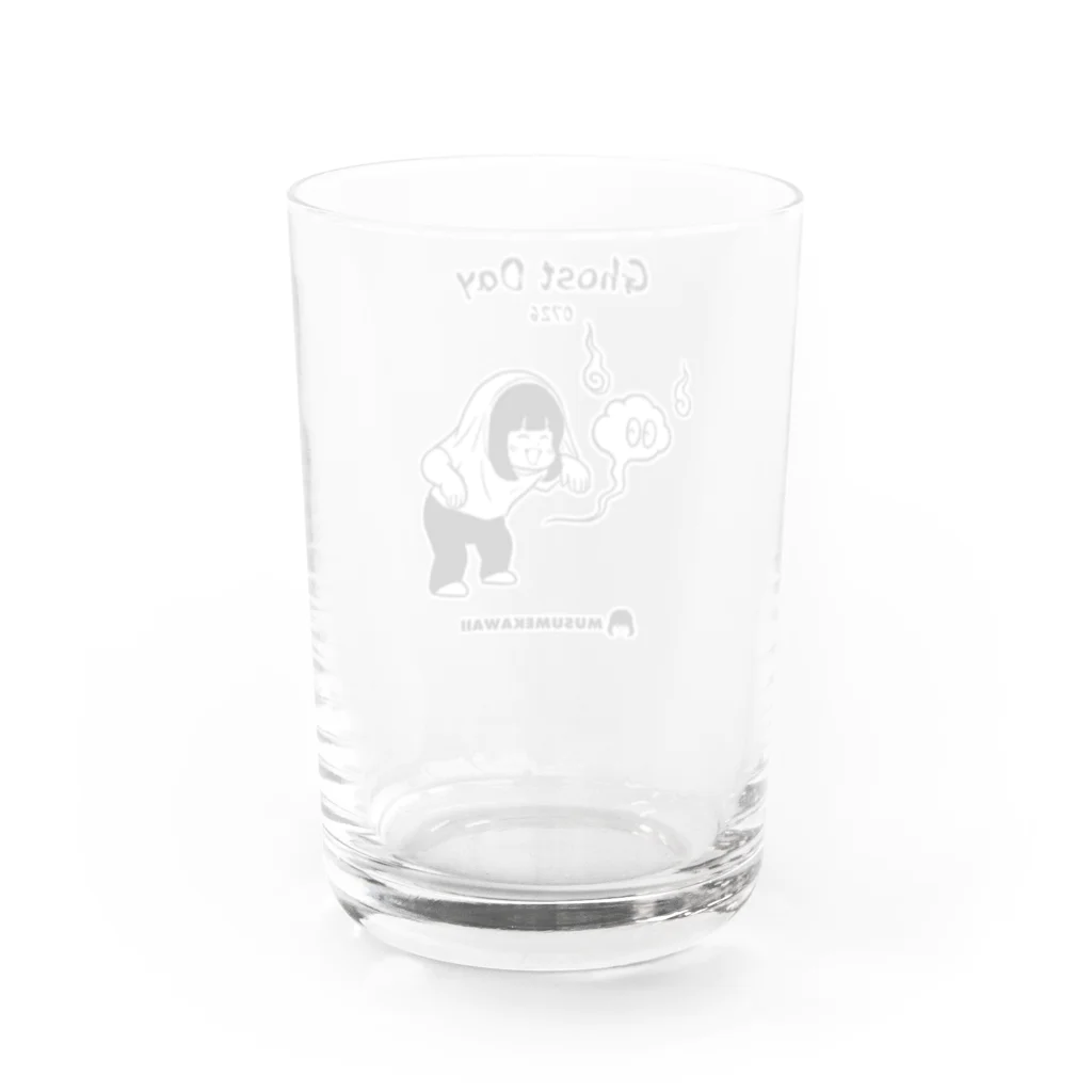 MUSUMEKAWAIIの0726「幽霊の日 」 Water Glass :back