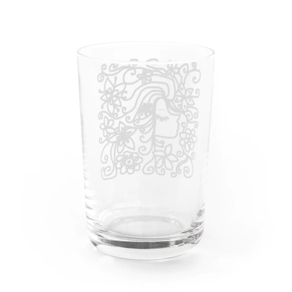 neko*neko*の女の子 1 Water Glass :back