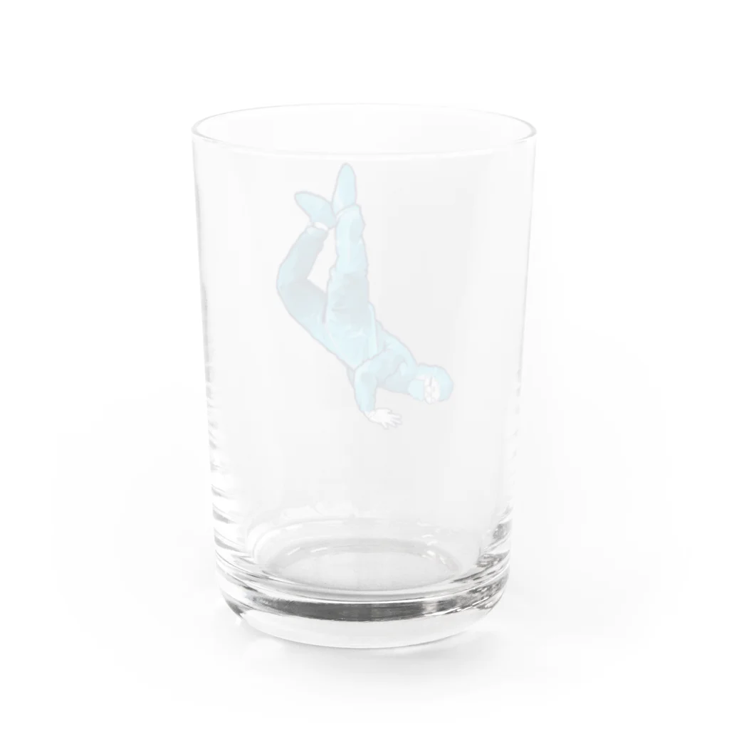 HardyBgoodeのHIPHOP VIRUS Water Glass :back