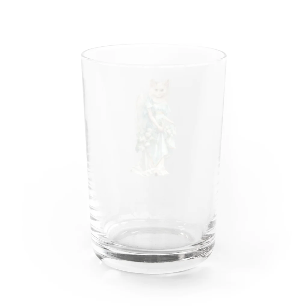 MadAlice☆猫狂いのアリスの猫天使様 Water Glass :back